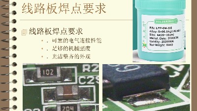 SMT貼片加工中焊點(diǎn)的光澤度有要求嗎？